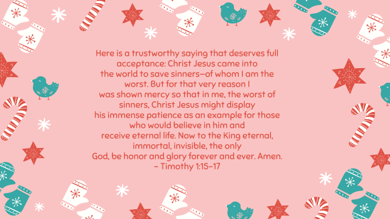 Timoteus 1: 15-17