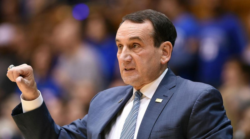 Mike Krzyzewski noppis Duke'is 1000. võidu