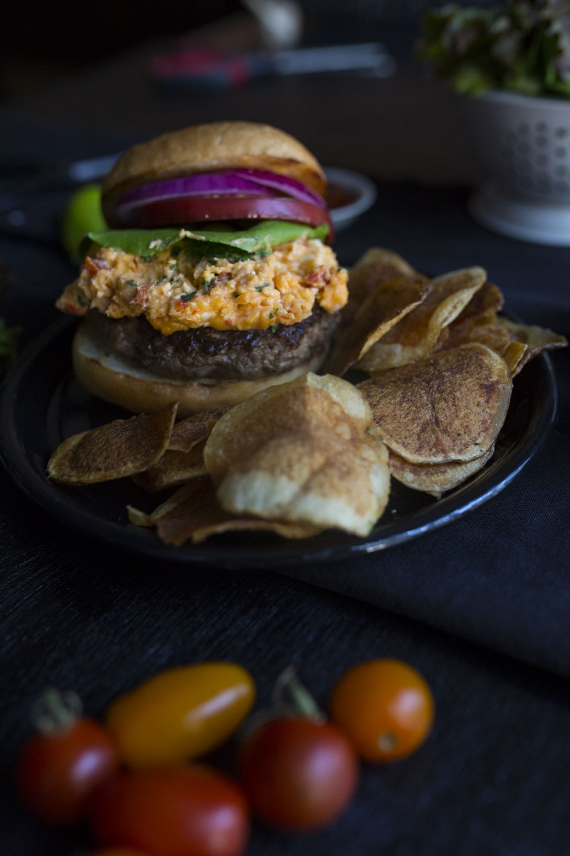 Krenz Ranch Burger s poprovim sirom